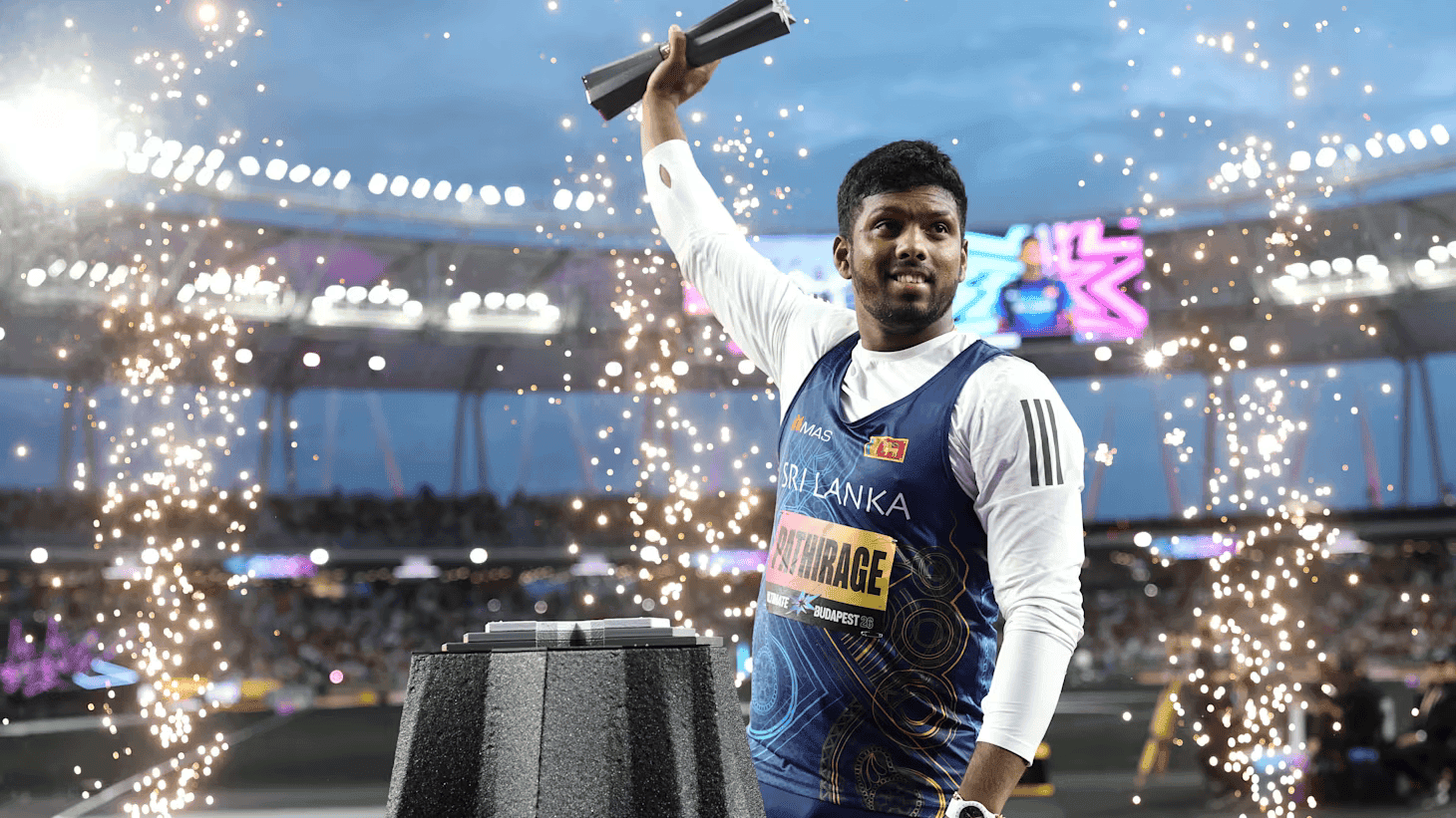 Rumesh Tharanga Wins World Ultimate Javelin Championship Gold